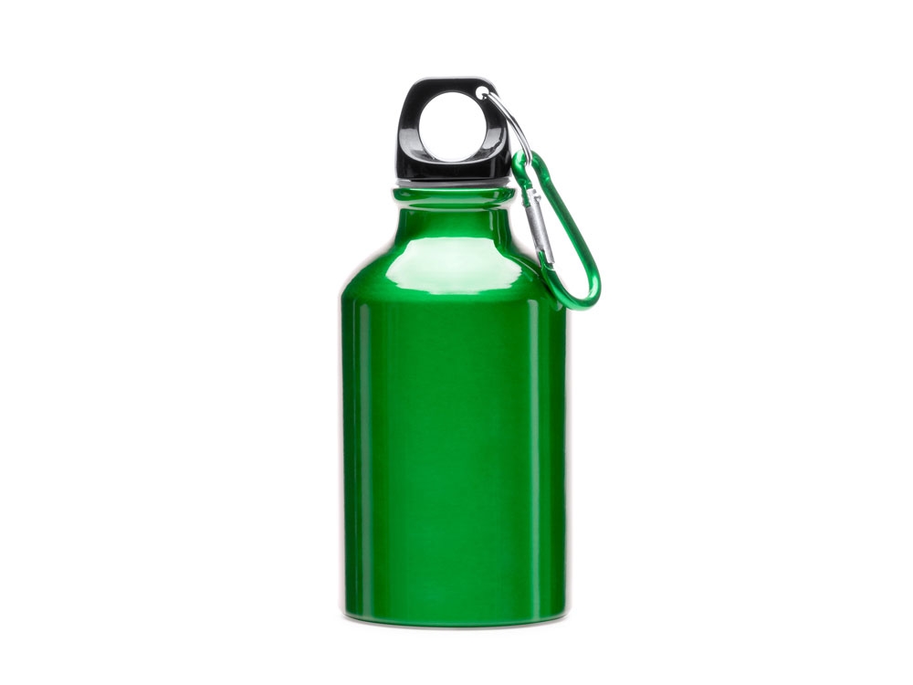 Бутылка YACA с карабином, зеленый