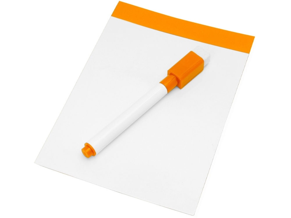 Магнитная доска LILIAN с маркером, оранжевый