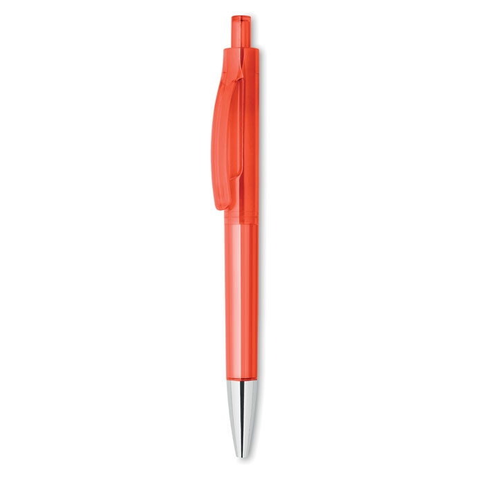 Ручка шариковая, красный, пластик