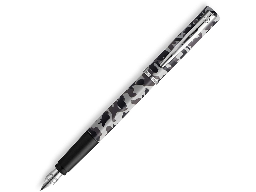 Ручка перьевая Graduate Allure Camo, F, черный, серый, металл