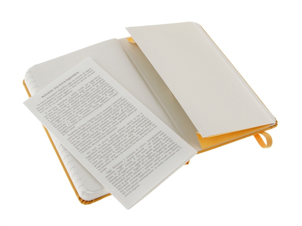 Записная книжка А6 (Pocket) Classic (в линейку), оранжевый, полипропилен