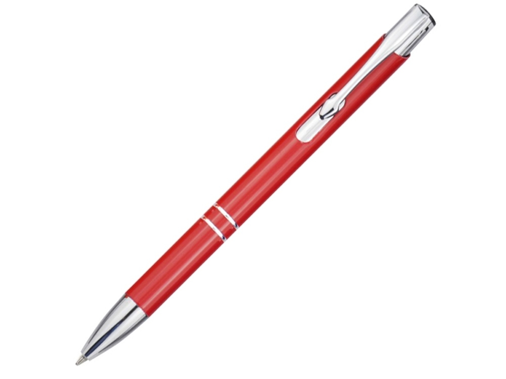 Ручка металлическая шариковая «Moneta», красный, алюминий