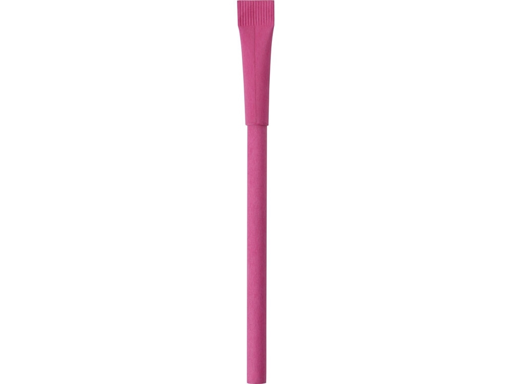 Ручка из переработанной бумаги с колпачком "Recycled", розовый, бумага