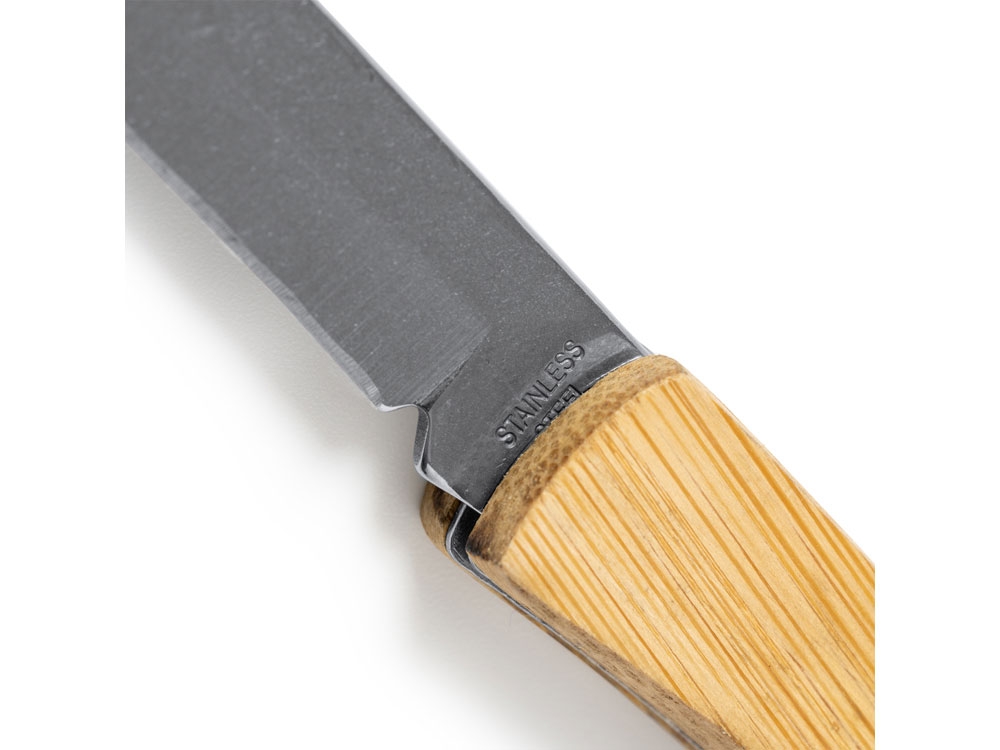 Нож складной KAIDE, серебристый, металл
