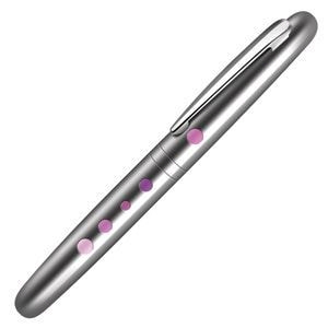 SPOT, ручка шариковая, розовый/хром, металл/пластик, розовый, серебристый, металл, пластик