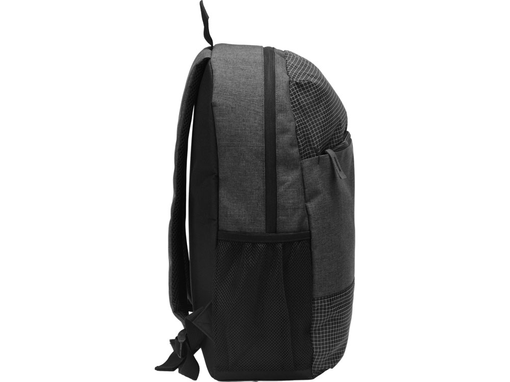Рюкзак «Reflex» для ноутбука 15,6" со светоотражающим эффектом, серый, полиэстер