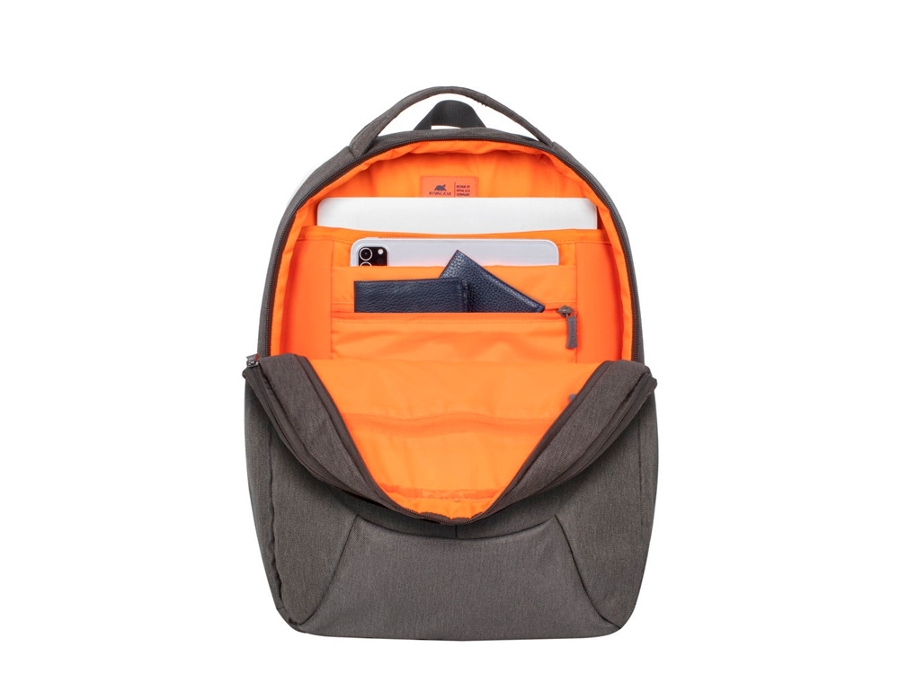 Городской рюкзак с отделением для ноутбука от 15.6", зеленый, серый, полиэстер