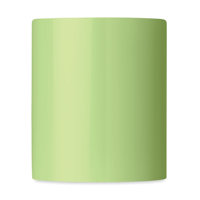 Кружка керамическая  в коробке, зеленый-зеленый, керамика