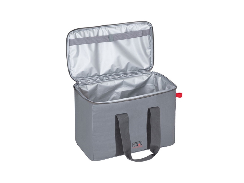 Изотермическая сумка-холодильник, 23л, серый, полиэстер