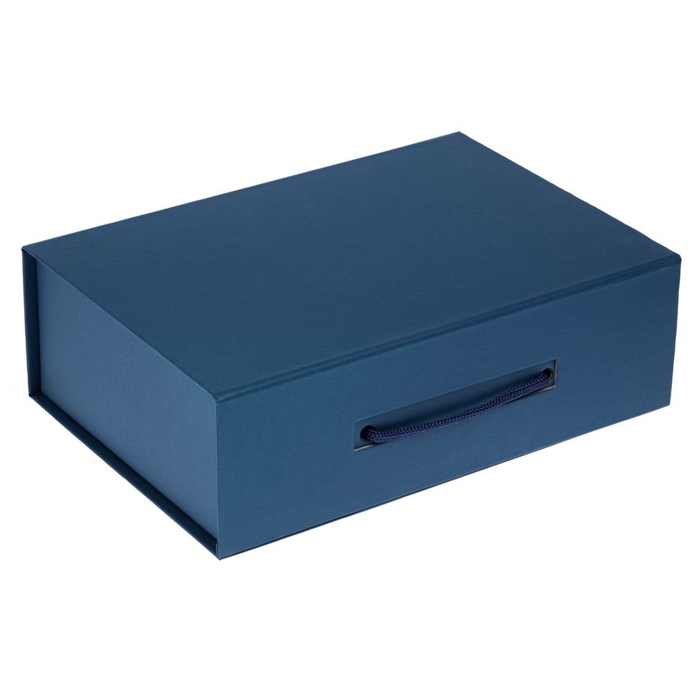 Коробка Matter, синяя, синий, картон