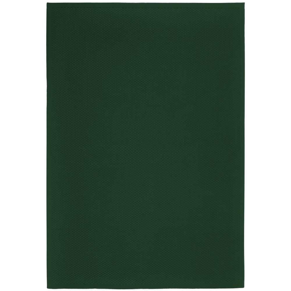 Плед Sheerness, темно-зеленый, зеленый, акрил
