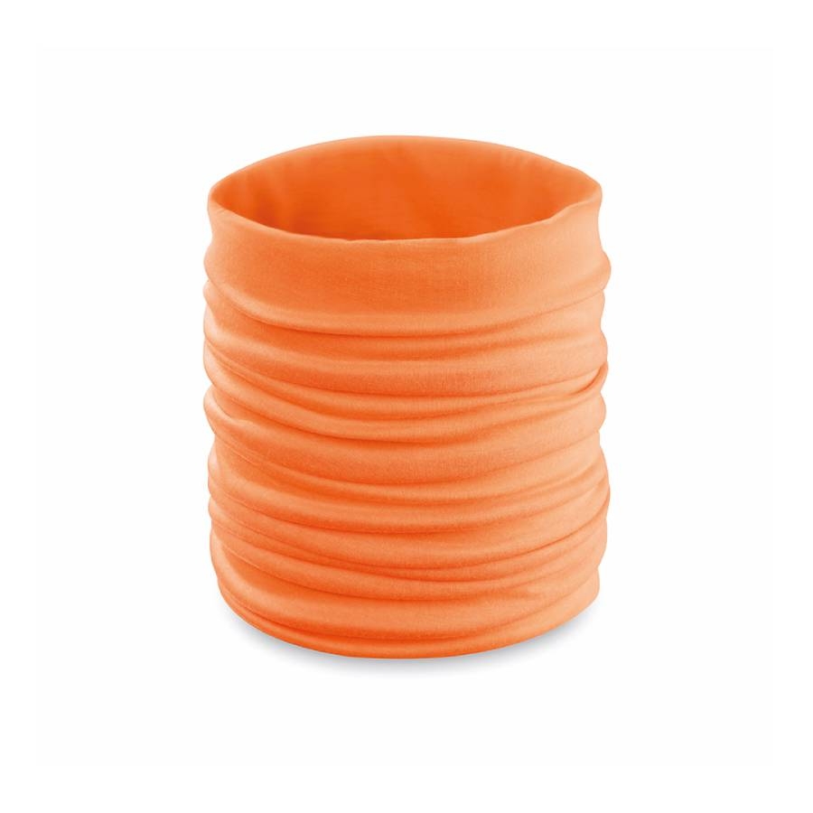 Шарф-бандана HAPPY TUBE, универсальный размер, оранжевый, полиэстер, оранжевый, полиэстер