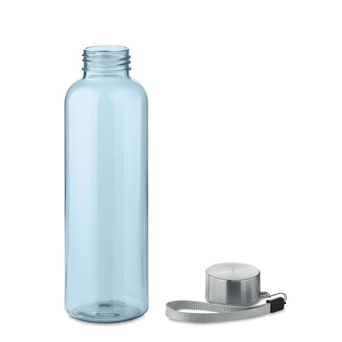RPET bottle 500ml, прозрачный голубой, rpet
