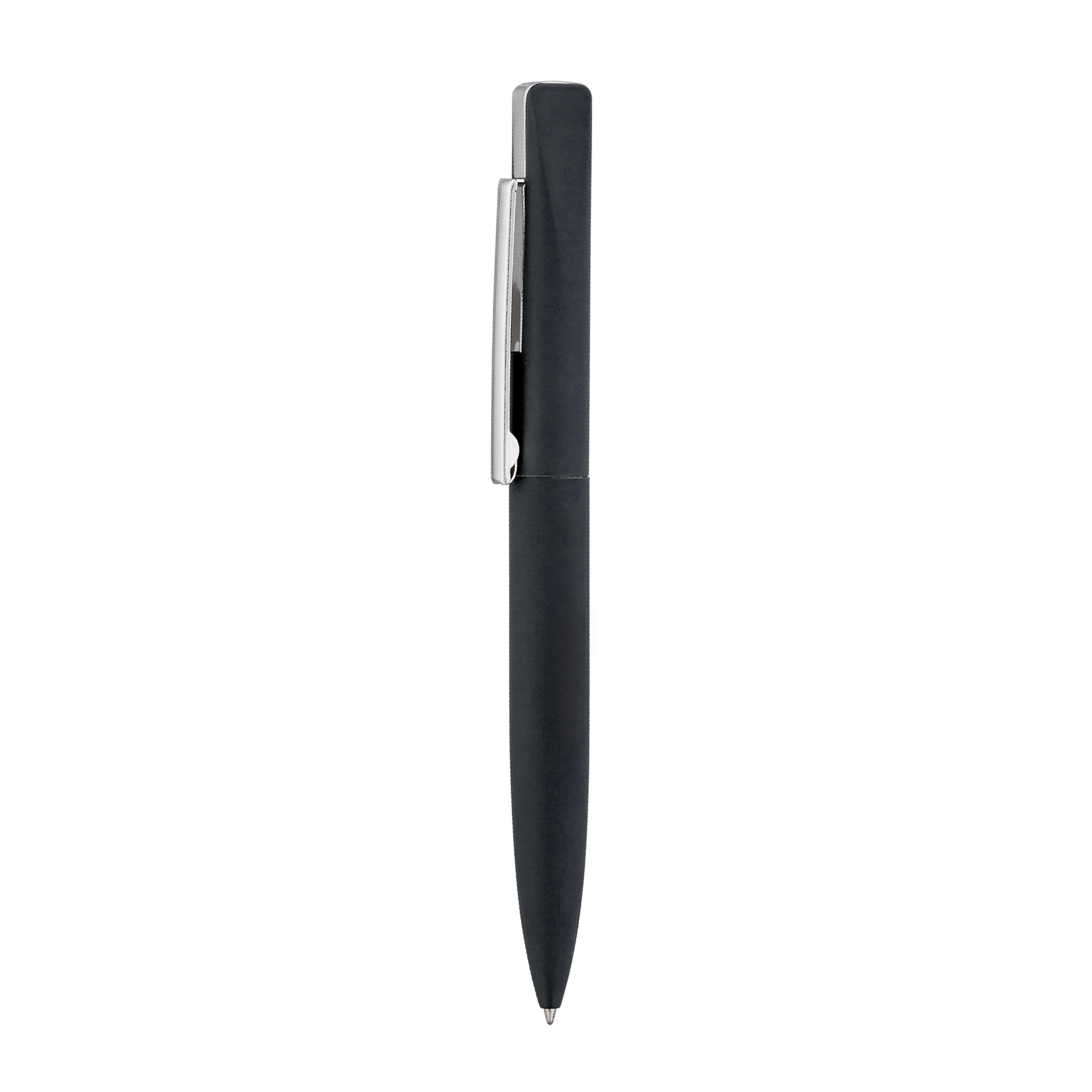 Ручка шариковая "Mercury", покрытие soft touch, черный, металл/пластик/soft touch