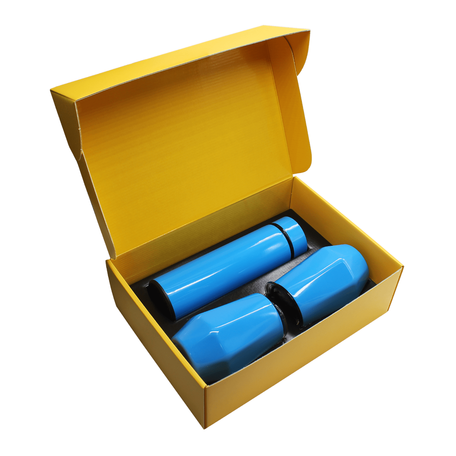 Набор Hot Box Е2 B  (голубой), голубой, металл, микрогофрокартон