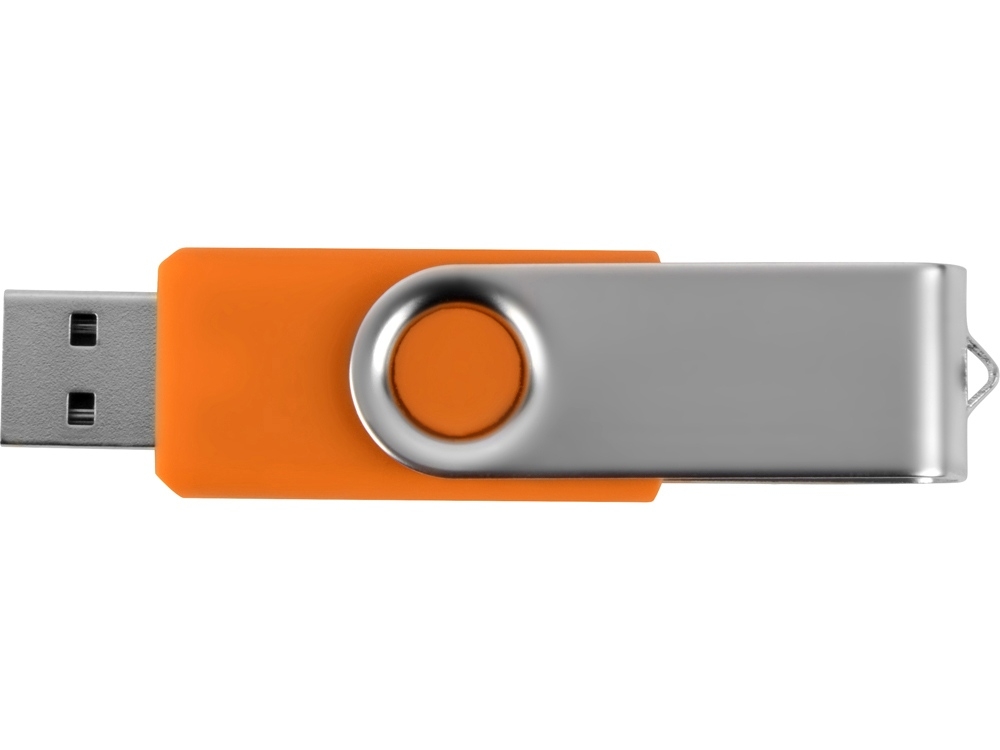 USB-флешка на 8 Гб «Квебек», оранжевый, soft touch