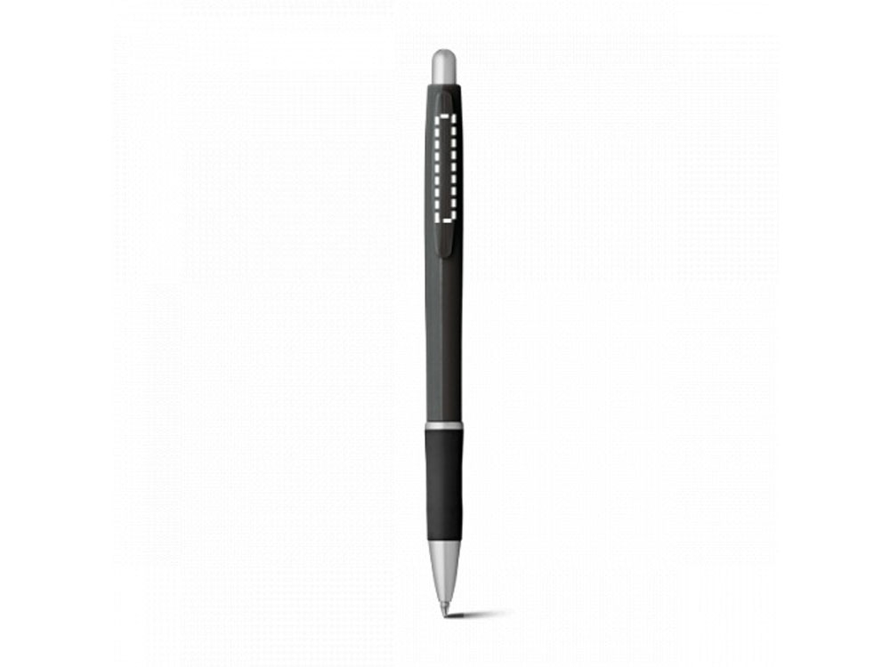 Шариковая ручка с противоскользящим покрытием «OCTAVIO», зеленый, пластик