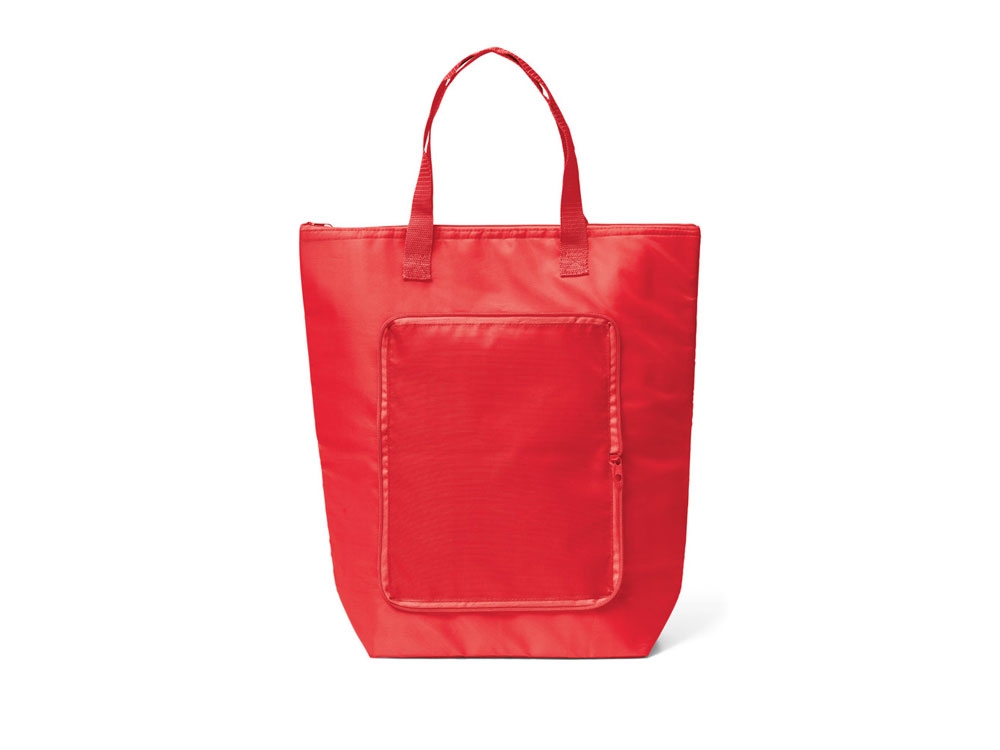 Складная термоизолирующая сумка «MAYFAIR», красный, полиэстер