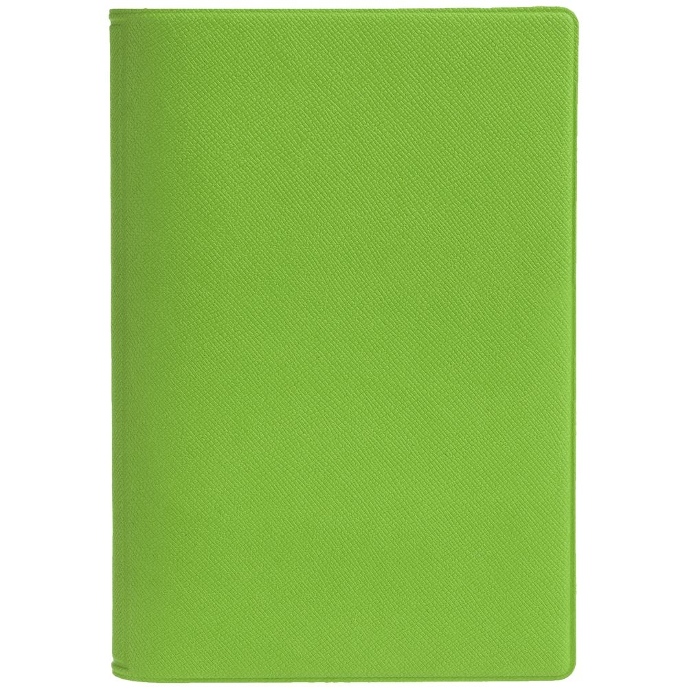 Обложка для паспорта Devon, зеленая, зеленый, кожзам