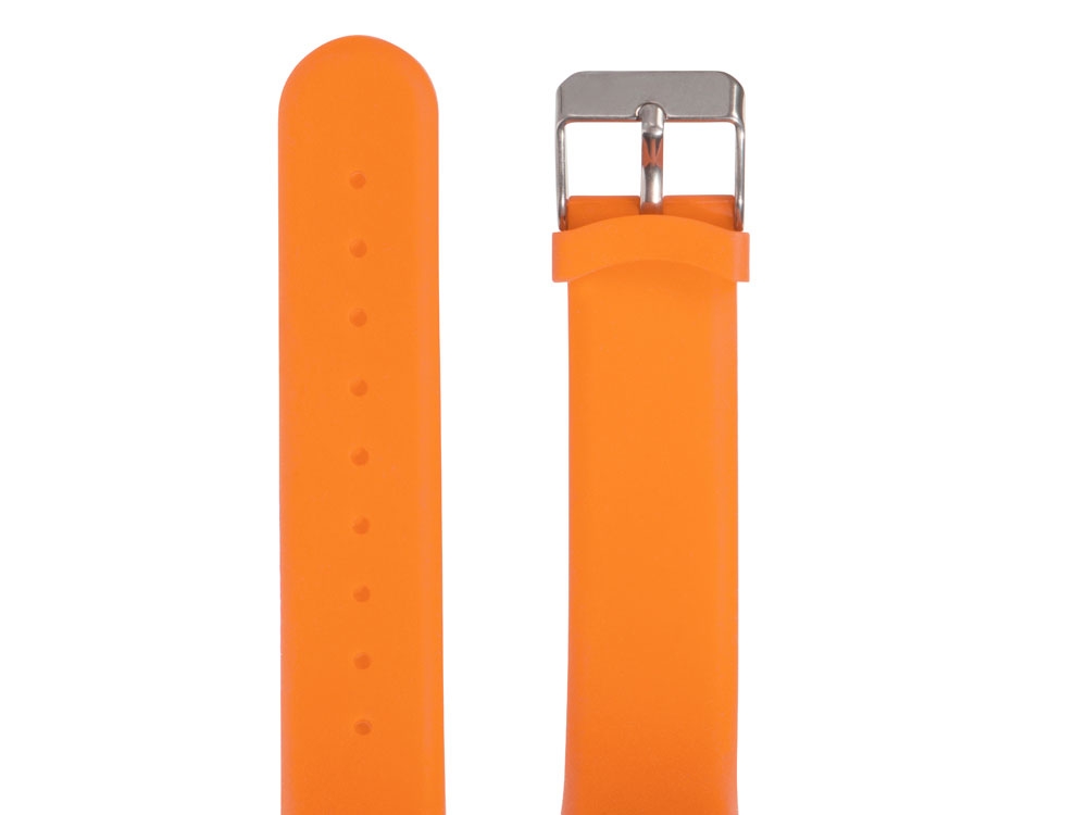 Часы с шагомером «Ridley», оранжевый, силикон