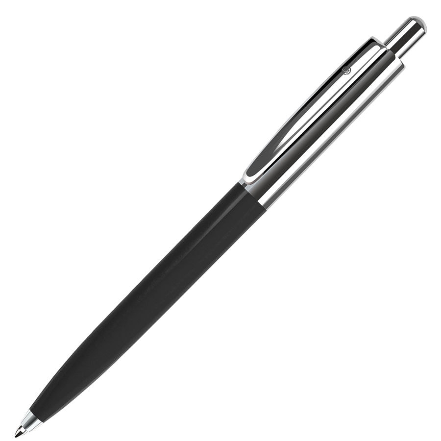 BUSINESS, ручка шариковая, черный/серебристый, металл/пластик, черный, серебристый, металл, пластик