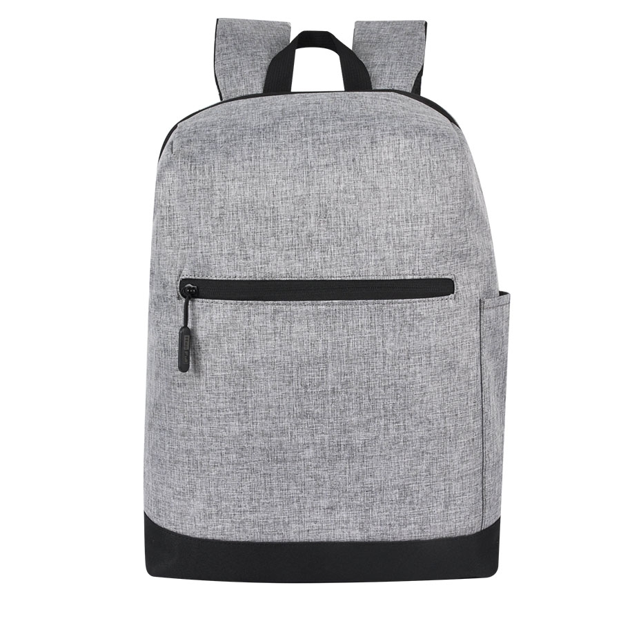 Рюкзак Boom, серый/чёрный, 43 x 30 x 13 см, 100% полиэстер 300 D, черный