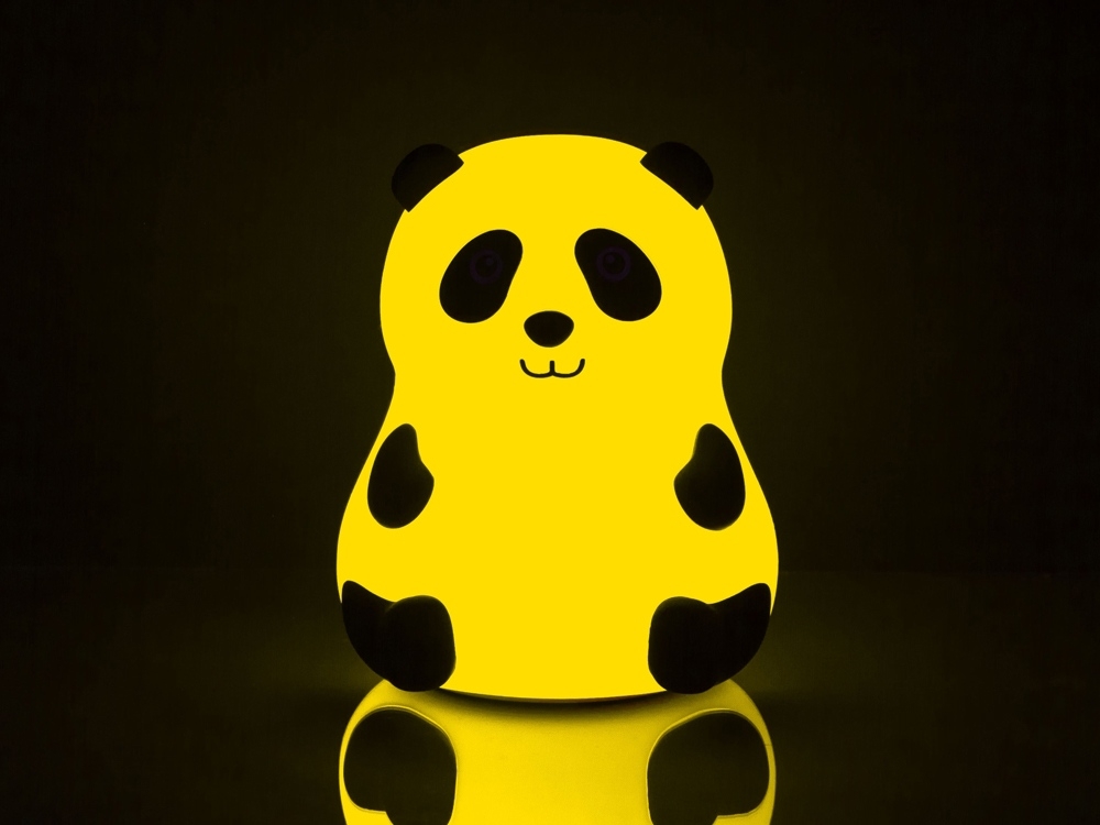 Светильник «LED Panda», черный, силикон