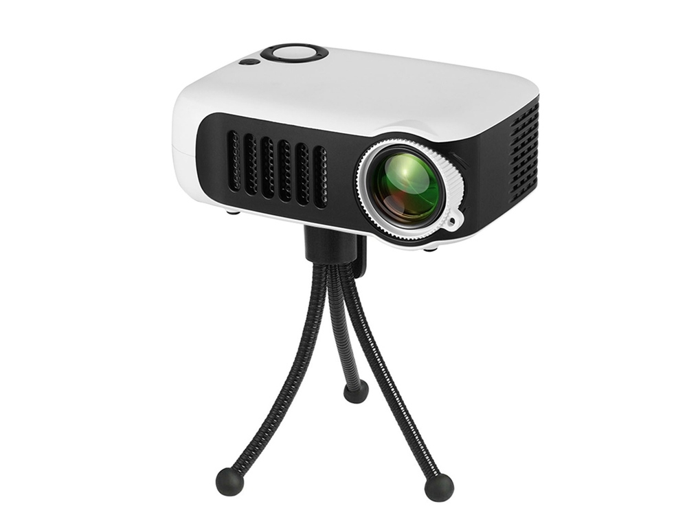 Мультимедийный проектор «Ray Mini», черный, белый, пластик