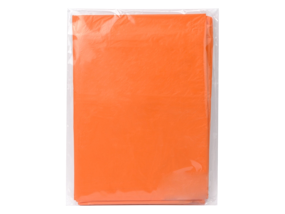 Дождевик «Cloudy», оранжевый, пластик
