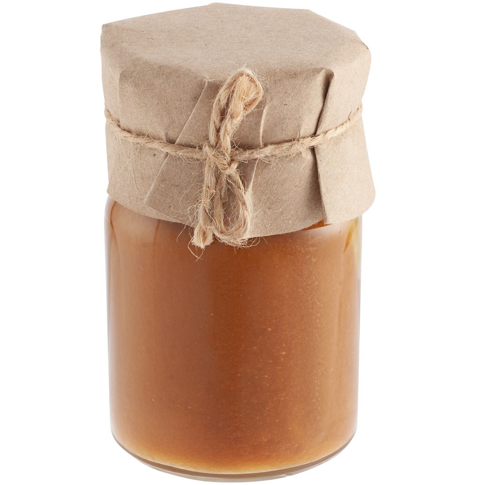 Набор Honey Fields, гречишный мед, банка - стекло; ложка - бамбук; упаковка - картон