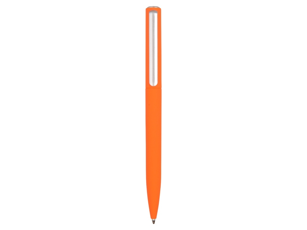 Ручка пластиковая шариковая «Bon» soft-touch, оранжевый, soft touch