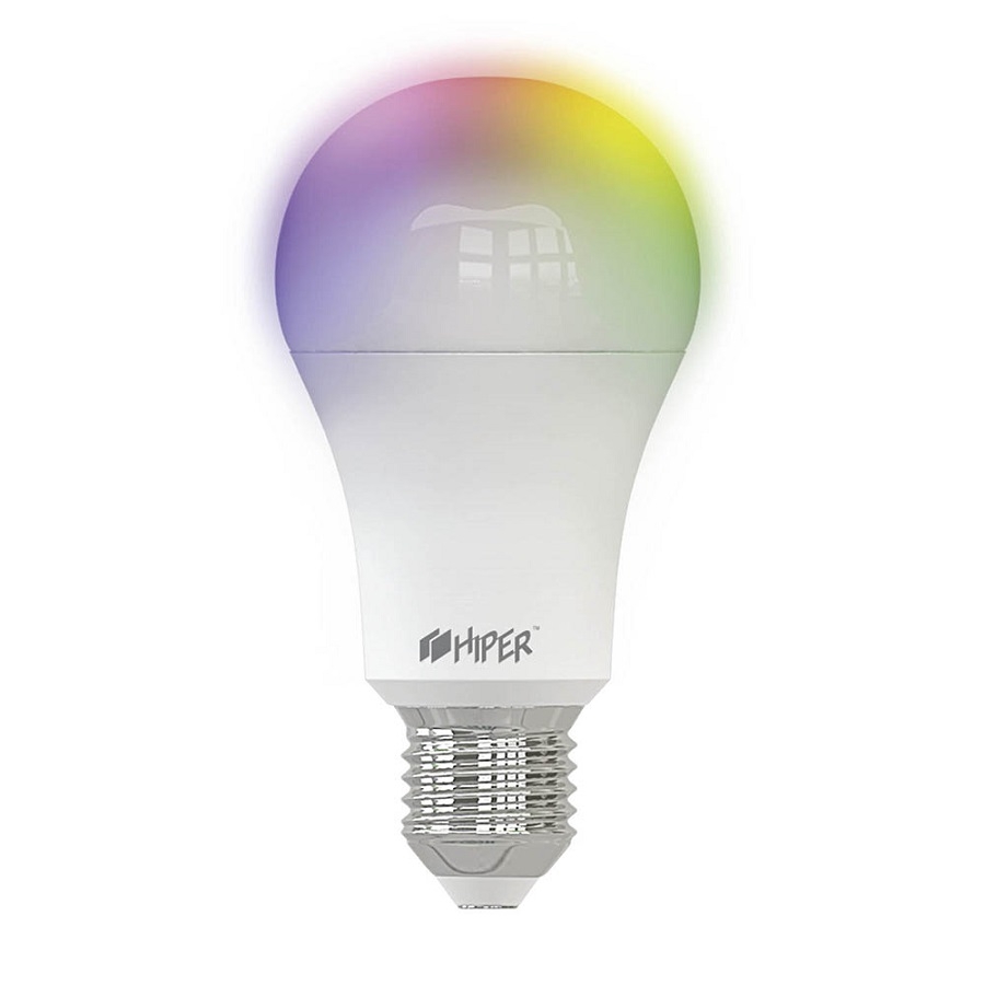 Умная LED лампочка A61 RGB , белый, пластик