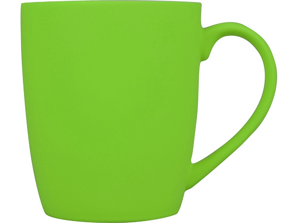 Кружка «C1» soft-touch, зеленый, soft touch