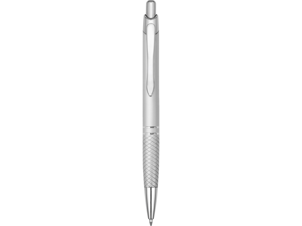 Ручка металлическая шариковая «Кварц», серебристый, металл