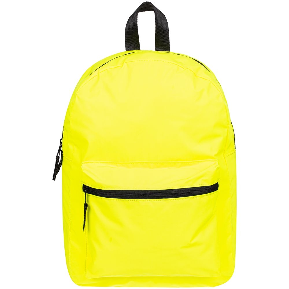Рюкзак Manifest Color из светоотражающей ткани, желтый неон, желтый, плотность 260 г/м², хлопок 65%; полиэстер 35%