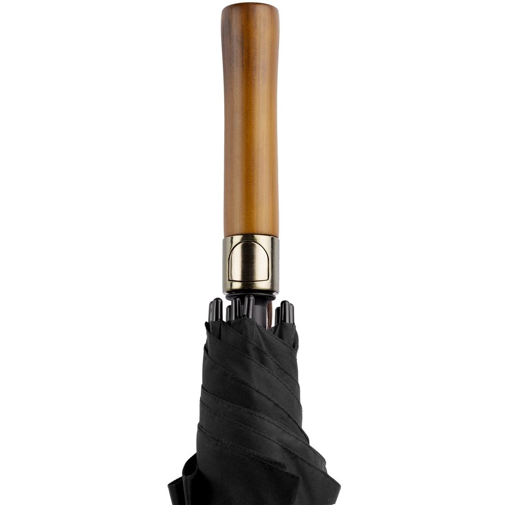 Зонт-трость Represent, черный, черный