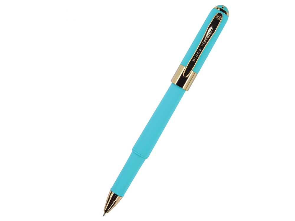 Ручка пластиковая шариковая «Monaco», голубой, пластик, silk-touch