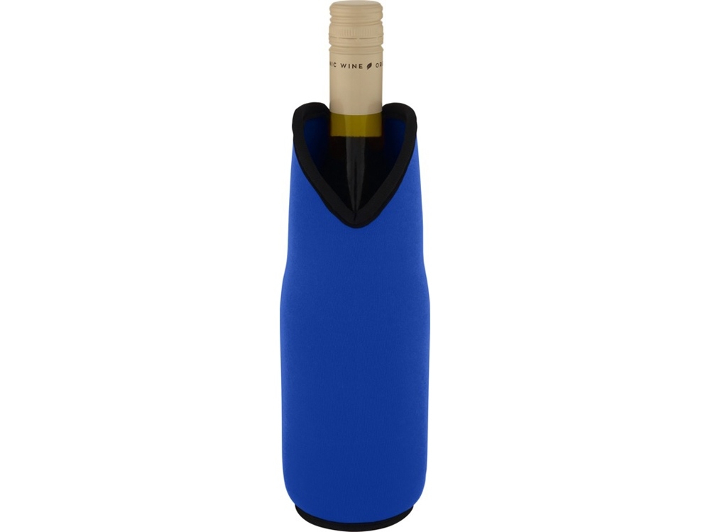 Чехол для бутылки «Noun» из переработанного неопрена, синий, неопрен