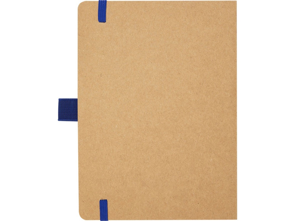 Блокнот В6 «Berk» из переработанной бумаги, синий, бумага, переработанный картон/бумага