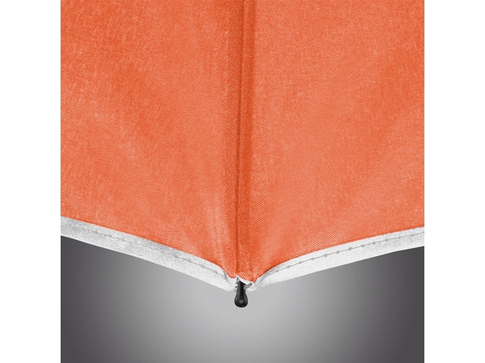 Зонт складной «Pocket Plus» полуавтомат, серый, полиэстер