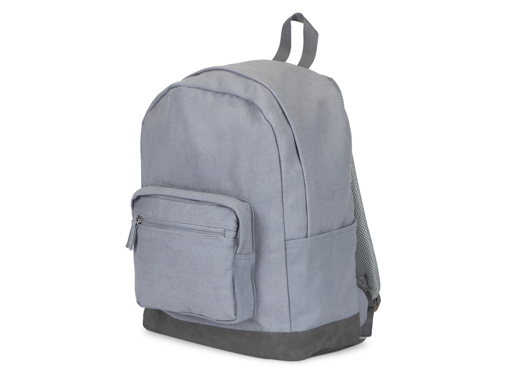 Рюкзак «Shammy» для ноутбука 15", серый, полиэстер, хлопок