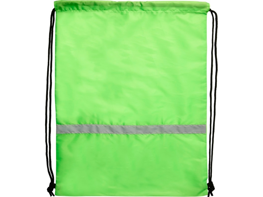 Рюкзак «Oriole» со светоотражающей полосой, зеленый, полиэстер