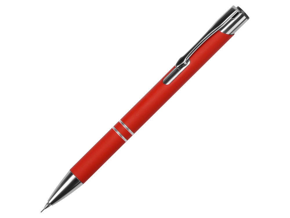 Карандаш механический «Legend Pencil» soft-touch, красный, soft touch