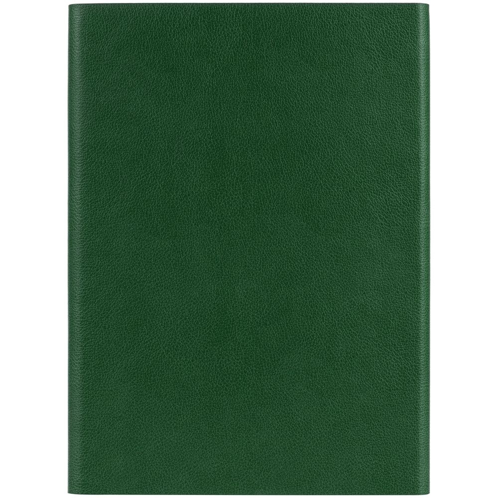 Ежедневник Petrus Flap, недатированный, зеленый, зеленый, кожзам