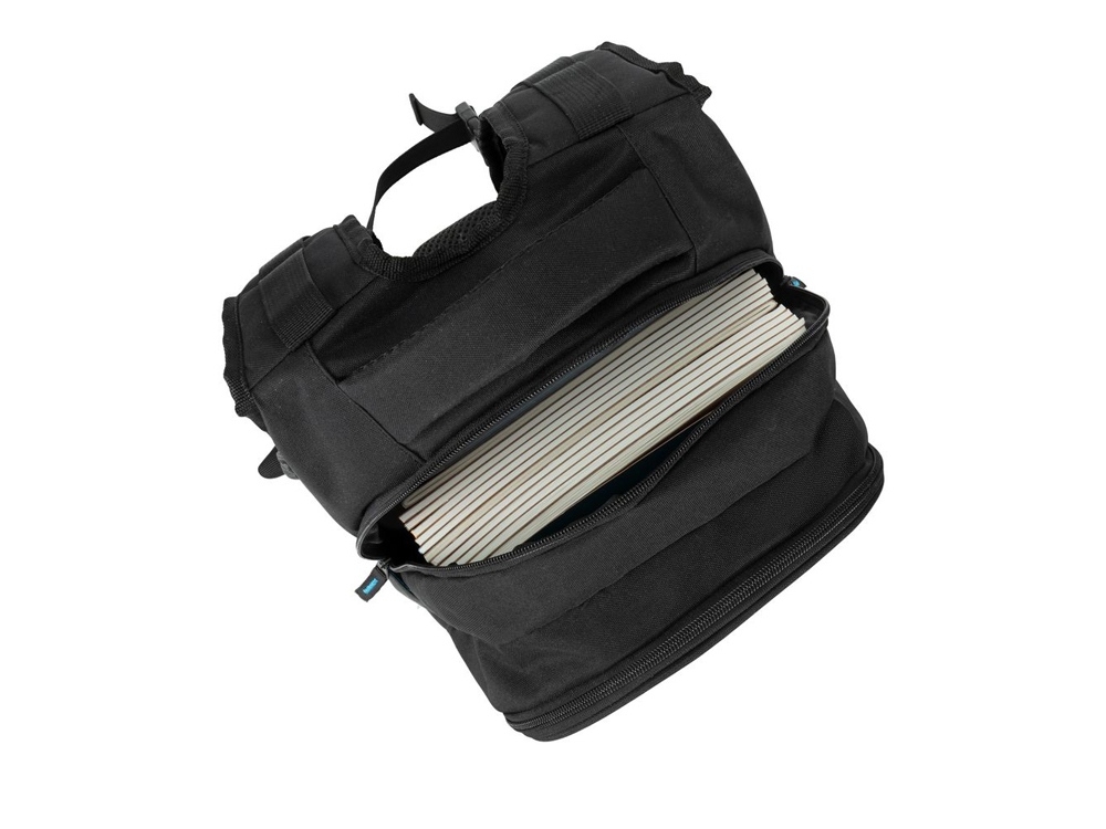 Лёгкий городской рюкзак, 22л, черный, полиэстер