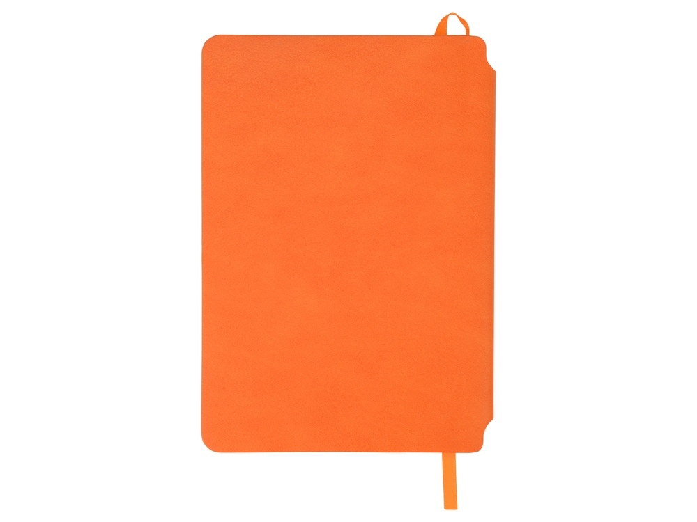 Блокнот А5 «Notepeno», оранжевый, кожзам