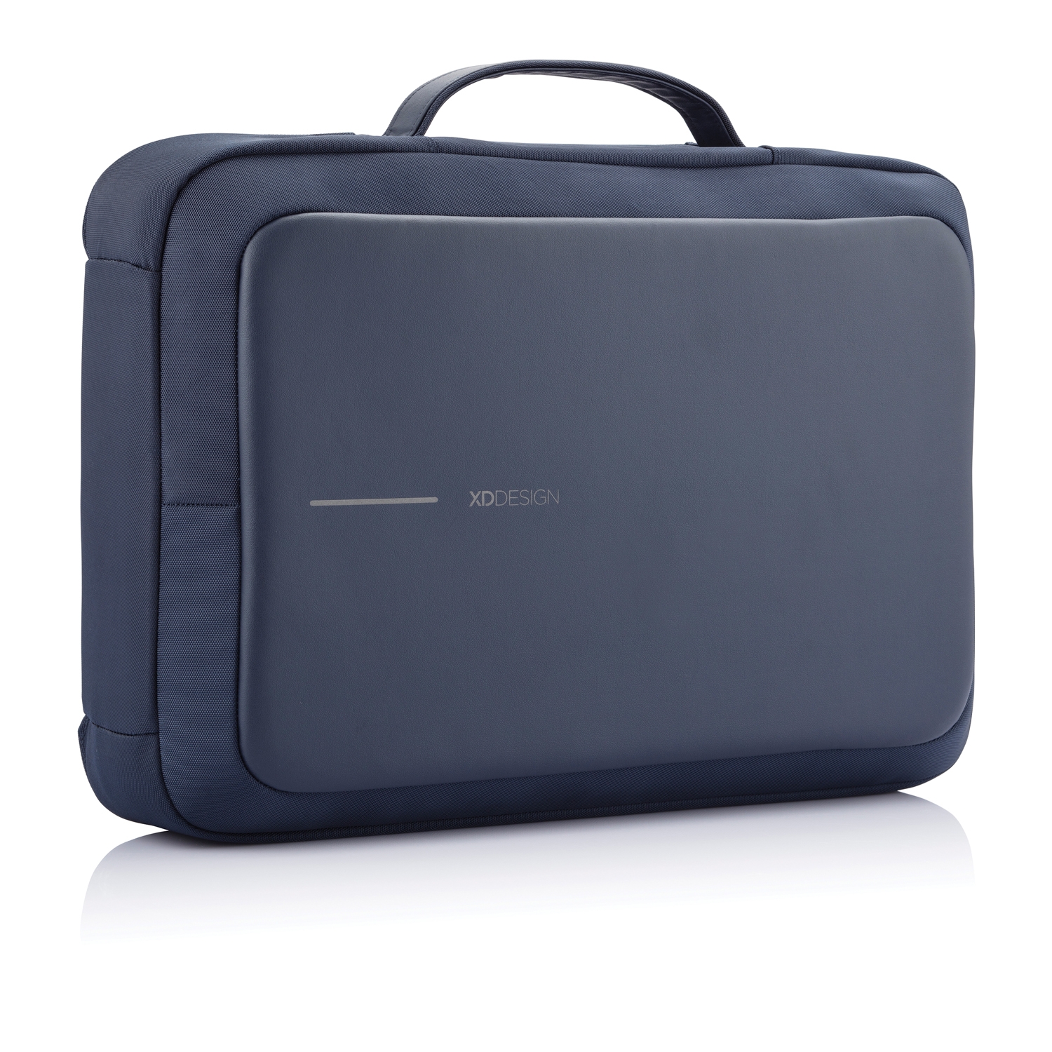 Сумка-рюкзак Bobby Bizz с защитой от карманников, синий, полиэстер; polyurethane