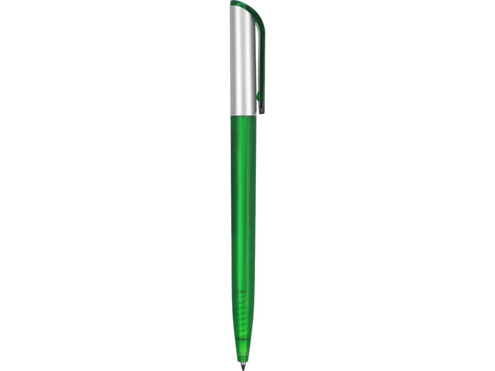 Ручка пластиковая шариковая «Арлекин», зеленый, серебристый, пластик