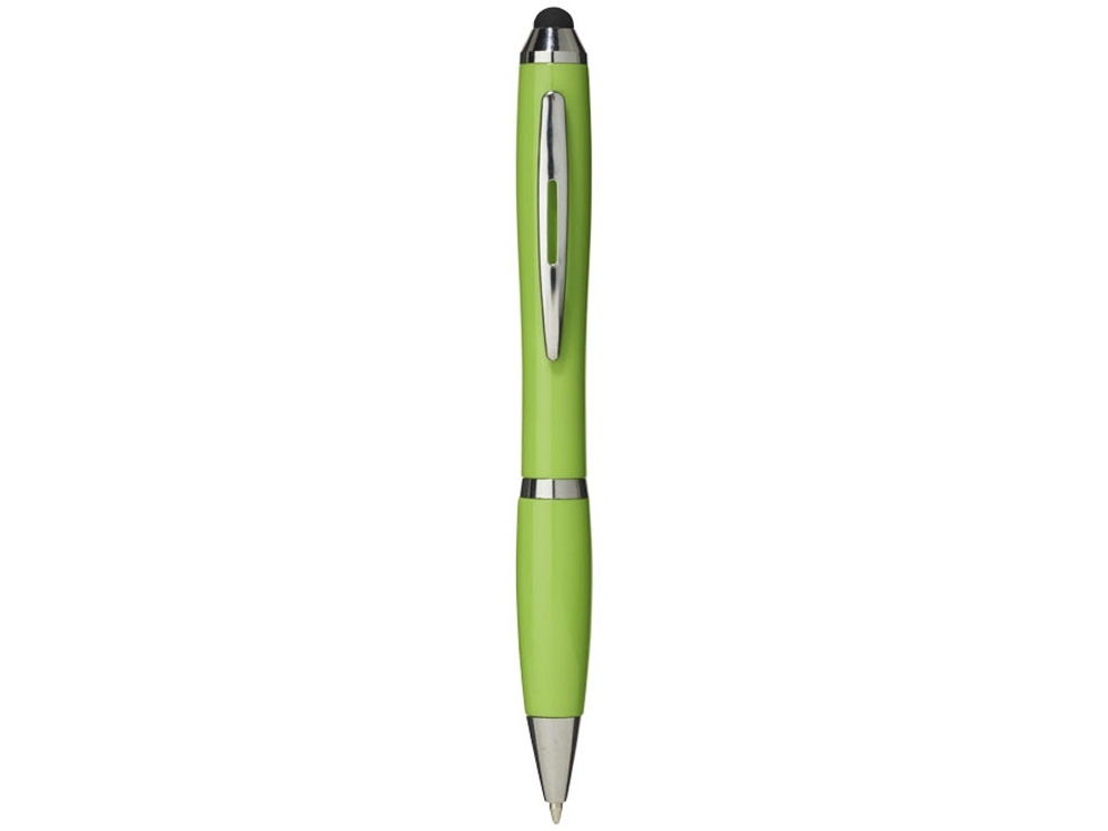Ручка-стилус шариковая «Nash», зеленый, пластик
