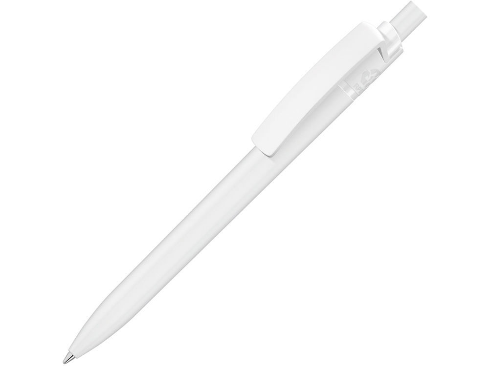 Ручка пластиковая шариковая из Rpet «Recycled Pet Pen Step F», белый, пластик